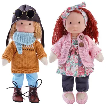 Мини-Вальдорфская кукла от естествена емайл, music кукла ръчно изработени, Кавайная детска играчка, подарък за Коледа, кукла ръчно изработени с мека плънка