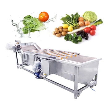 Индустриална ултразвукова линия за преработка на плодове, миялна машина за плодове/зеленчуци