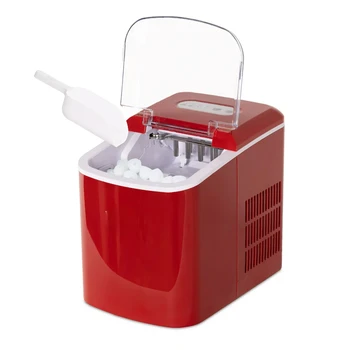 26-фунтовый автоматичен преносим лед за плота - ретро червен