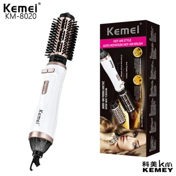 Kemei KM-8020, мултифункционален електрически сешоар, гребен маша, температура бързо загряване, Seche Cheveux Professionnel