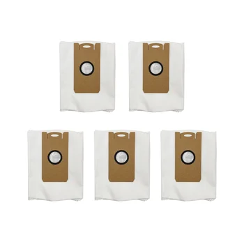 5 бр. торбички за прах за робот-прахосмукачка W2, аксесоари за торбата за прах, резервни части за почистване, сменяеми части, аксесоари