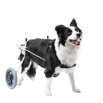 Инвалидна количка за кучета, на задния крайник, малки и големи кучета, плюшени парализа, възрастна котка, куче с увреждания, скутери, задната част на крака за домашни любимци, помощен скоба
