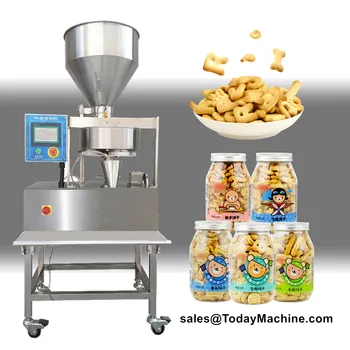 Полуавтоматична машина за пълнене на пелети за ориз, ядки, зърнени храни