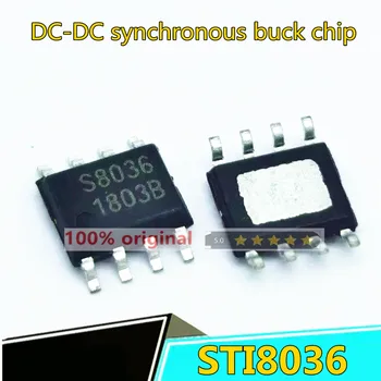 Нов оригинален чип STI8036 STI8036BE СОП-8 silk screen S8036 power manager