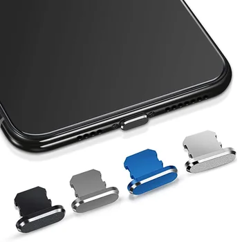 1-4 бр. Метални Прахозащитен мъничета, Съвместими с iPhone 11 12 13 Pro Max, Защитават кабел за зареждане Прахоустойчив калъф За Apple X/XS/XR 7 8 Plus iPad