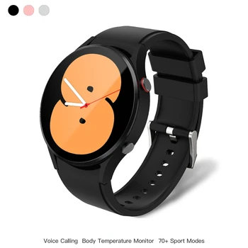 Умни Часовници Мъжки IPS Дисплей Потребителски Циферблат Гласово Повикване Монитор Здравето 70 + Спортни Режими Водоустойчив Умни Часовници За Galaxy Watch 4