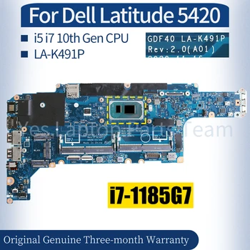 LA-K491P За Dell Latitude 5420 дънна Платка на лаптоп 0M51J7 054CCV 01M3M4 014P1W I5 I7-11-аз дънната Платка