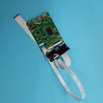 А контролер EDP Type-c Micro USB 2K за LM156LF1L09 LM156LF3L01 LM156LF4L01, съвместима с Мини HDMI, с резолюция 1920x1080, led LCD панел