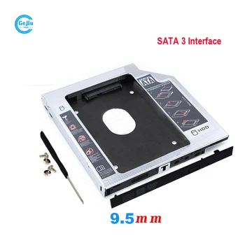 Лаптоп Sata 3 SSD HHD Твърд Диск Caddy Тава Скоба 9,5 мм за Toshiba Satellite M800 M805 L830 L850 C850