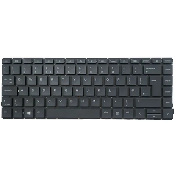 НОВАТА Клавиатура за лаптоп Великобритания/САЩ/Испански/Латински за HP ProBook 445 440 G8 G9 645 640 G8 G9 с подсветка AEX8QE00010