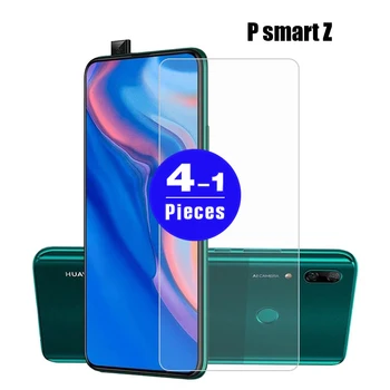 1-4 бр. защитно фолио за телефон 9H за huawei p smart Z 2020 2021 2019 S pro plus от закалено стъкло, защитно фолио за екрана на смартфон