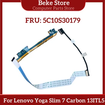 Beke Нови оригинални за Lenovo Yoga Slim 7 Carbon 13ITL5 лаптоп Камера такса микрофон кабел 5C10S30179 Бърза доставка