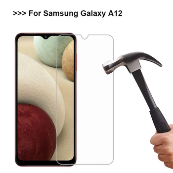 2 БР. Закалено Стъкло за Samsung Galaxy A12 Защитно фолио за дисплея на Galaxy A12 SM-A125F SM-A125M Фолио за Samsung A12 SM-A125N Стъкло