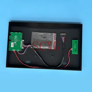 Fit LTN156AT35 САМ Kit LVDS 40 Pin Преносим Ремонт Дисплей 2Mini-HDMI Такса контролер водача + Метален корпус 15,6 
