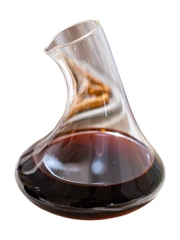 Скандинавски модерен, елегантен стъклена гарафа за вино, разделител за червено вино, творчески винарска гърне странна форма
