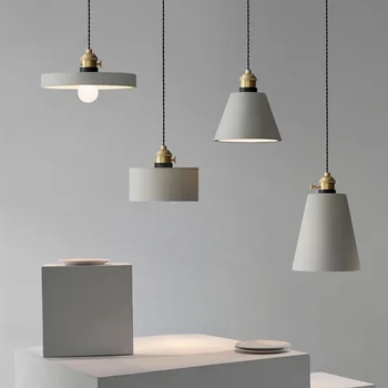 Окачен лампа за лампи, силиконова форма, конкретни форми за абажура, форми за мебели за дома, направи си сам, форми