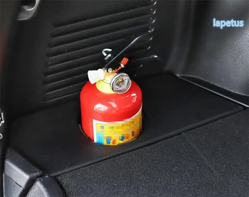 Lapetus Пожарогасител поставка за чаши Декоративна рамка Капак завърши пластмаса подходящ за Toyota Rav4 Рав 4 2014 2015 2016 2017 2018