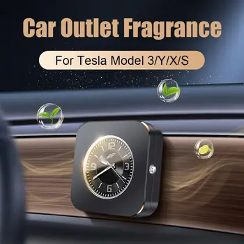 1 бр. освежители за въздух парфюми ароматерапия Ароматни дифузор 2023 новост за Tesla Аксесоари за интериора на резервни Части E7A5