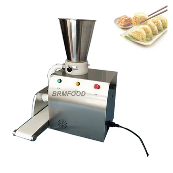 Полуавтоматична машина за приготвяне на кнедлите, имитирующая машина за приготвяне на кнедлите ръчно изработени, Jiaozi Maker за търговски
